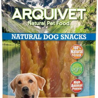ARQUIVET Alette di pollo al calcio 100 gr - Snack 100% naturali per cani - prelibatezze per cani - Prodotto leggero - Molto ricco di sostanze nutritive