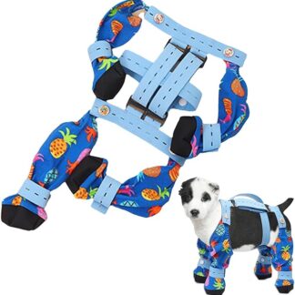 Leggings per cani da esterni, per animali domestici, con antiscivolo, per cani da appendere per cani piccoli, facili da indossare per interni ed esterni, perfetti per campeggio, caccia, e protezione