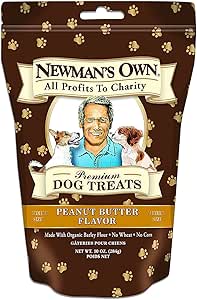 Newman' S Own Organics Premium Dog Treats (Confezione da 6)