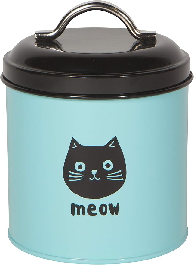 now Designs, Acciaio, Cat Treat Tin, Cats Meow