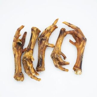 SAM SNACK - Zampe di Pollo Essiccate per Cani – 250 g | Snack Naturale Croccante e Ricco di Collagene | Monoproteico, Favorisce Igiene Dentale, Alta Digeribilità