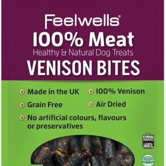Feelwells Venison Bites 100 g Dog Treat