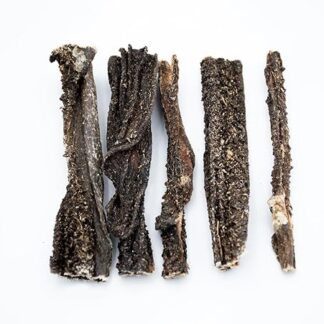 Sam Snack Trippa di Agnello 100 gr Masticativi premium per cani 100% naturale dieta barf - Ricca di Enzimi Digestivi e Proteine – Snack Croccante e Appetitoso – Senza Additivi – Alta Digeribilità