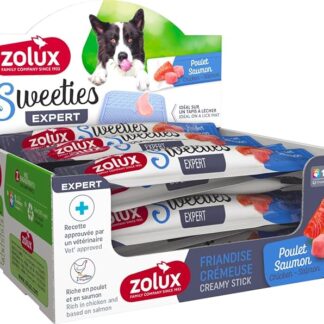 zolux - Stick crema pollo salmone SWEETIES 14 g per cane