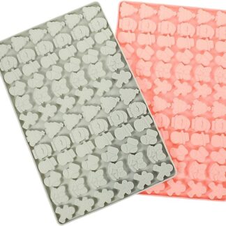 Alipis Stampo Da Forno 2 Pezzi Per Dolcetti Per Cani Stampo Da Forno in Silicone Per Dolcetti Per Animali Domestici Di Natale Antiaderente Versatile