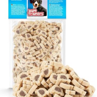 HAPPET® TRAINERS Orsacchiotti - Dolcetti da addestramento per cani da 200 g, biscotti di riso e agnello facilmente digeribili, ideali per addestramento, per cani adulti e cuccioli, prelibatezze di