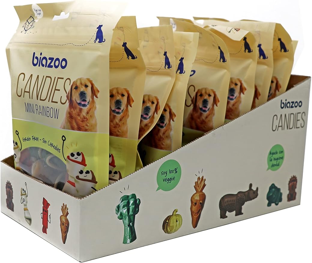 Biazoo Pack 10 un. Animal Mix 100 g. Snack per cani