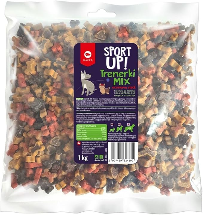 Maced Snack per cani Sport Up! Osso Pesce 1 kg