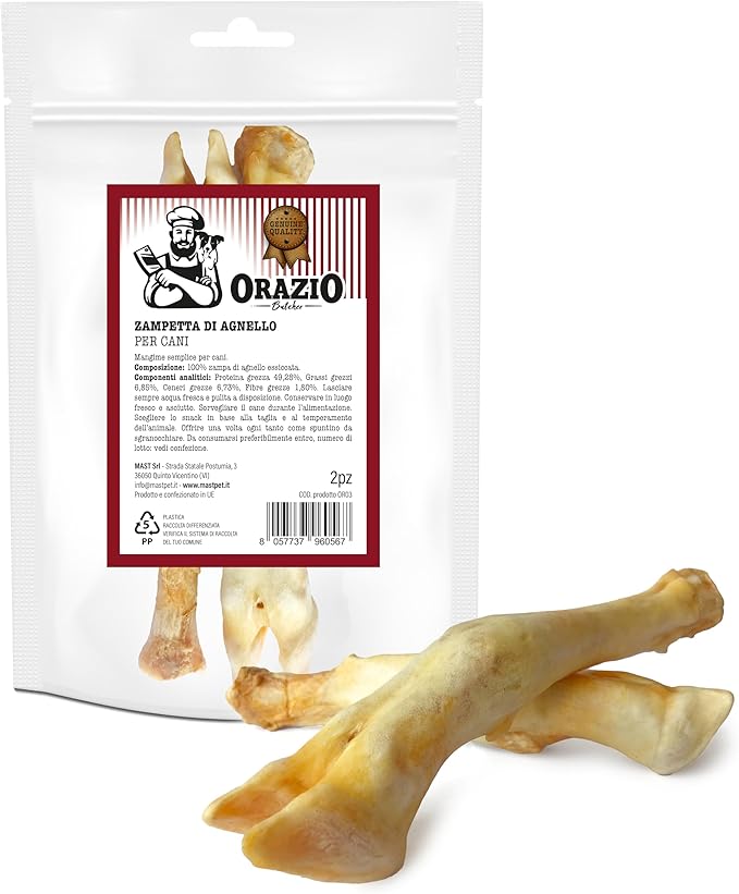 ZAMPETTA DI AGNELLO 2 PEZZI