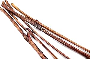 Neretto di bue essiccato per cani, 100-110 cm, 10 pezzi, di produzione tedesca, articolo da masticare per grandi e piccini