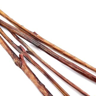 Neretto di bue essiccato 100-110 cm, per cani, 25 pezzi, di produzione tedesca, articolo da masticare per grandi e piccini