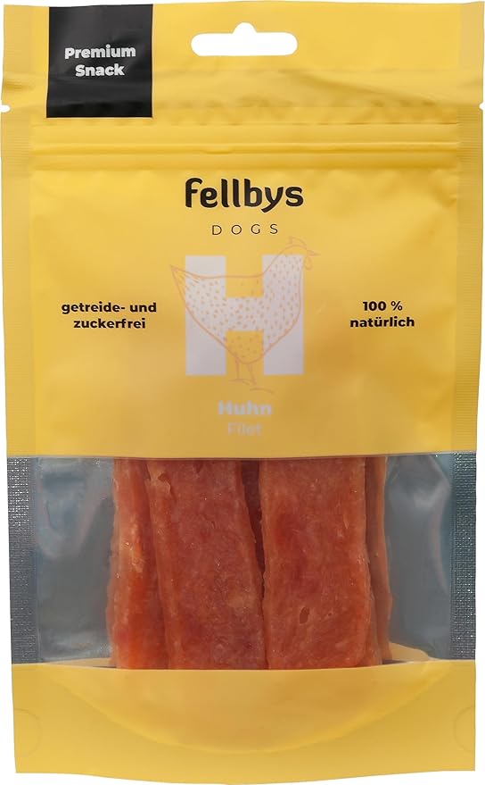 Fellby s spuntini per cani filetto di pollo 250 g