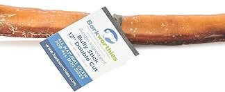 Barkworthies 30,5 cm, Spessore Taglio Doppio Bully Sticks by Natural Dog Treats