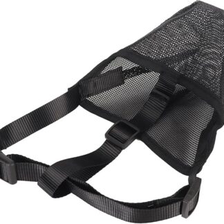 Bocca a Maglia, Traspirante -up l'inevitazione del Cane Regolabile Dolcemente Durevole per Masticare (L)