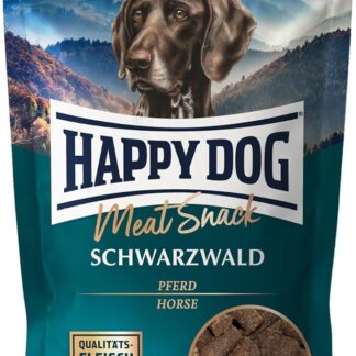 Happy Dog 60698 – Meat Snack Foresta Nera – Delizioso per cani sensibili di carne di cavallo secca, contenuto 75 g