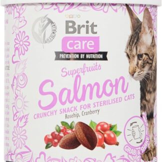 Snack per Cani VAFO PRAHA s.r.o. Brete Care Cat Snack 100G Salmone / 6