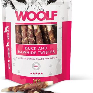 Woolf Snack Perro Sandwich Twister Pato 100gr