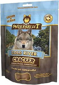 Wolfsblut 4 x 225 g Cracker Cold River con pesce