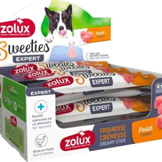 zolux - Stick crema pollo SWEETIES 14 g per cane