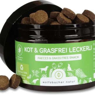 Wolfsbacher Snack Prebiotici per Cani 125 Bocconcini con Semi di Moro