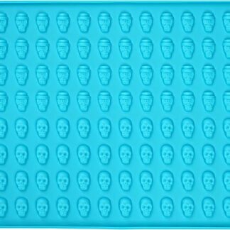 Collory Tappetino da forno per biscotti a forma di cane, in mini tegame, ca. 2 cm, in silicone, per Halloween, gelato, per alimenti e senza Bpa