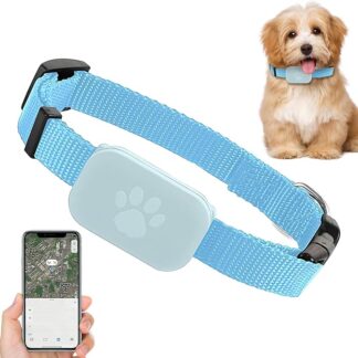 Collare Localizzatore per Gatti - Collare Localizzatore per Gattini | Protezione Sicurezza con Batteria a Lunga Durata e Localizzazione per Animali di Taglia Media e Grande