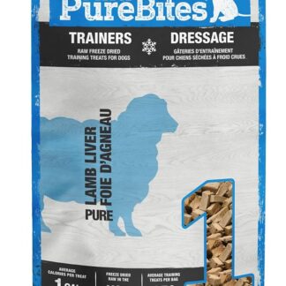PureBites Mini Freeze Dried Lamb Dog Treats | Only 1 Ingredient | 68g