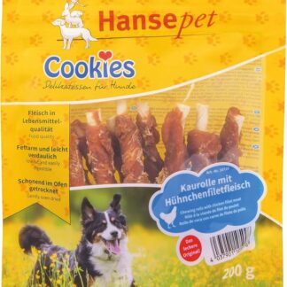 Hansepet - Filetto di pollo per cani, 200 g