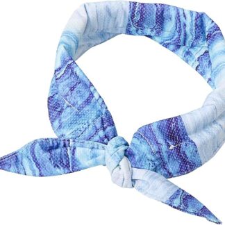 perfk Bandana rinfrescante per Cani, Fascia per Il Collo per Cani, per climi Caldi, Collare rinfrescante Traspirante per Animali Domestici, Sciarpa di, M