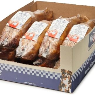 Frigera Zoccolo di vitello con zoccolo da 1 pezzo da 750 g – Divertimento da masticare a lungo termine, snack da masticare naturale per la cura dei denti e supporto articolare, senza glutine e cereali