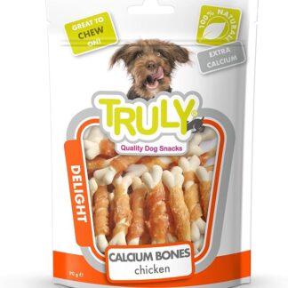 TRULY Kip Bone Hondensnack mette Extra Calcio 360 g