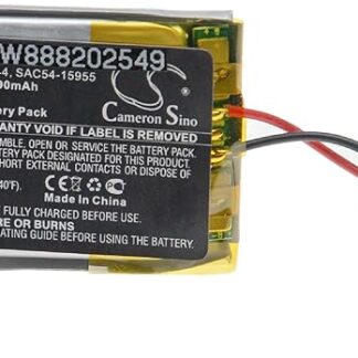 vhbw batteria sostituisce Sportdog SAC54-15955, SDT00-15944 per collare per cani, dog trainer (390mAh, 3,7V, Li-Poly)