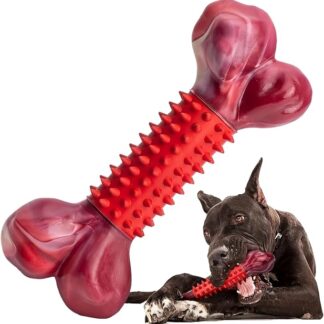 Giocattolo Mordicchio a Forma di Osso per Cani | Bastone da Masticare per Cuccioli,Giocattolo Per Pulizia Denti Resistente Per Interno Esterno Casa Giardino Parco