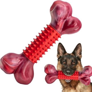 Massaggiagengive osso per cani - Resistente per masticatori intensi, duro masticare cuccioli a casa ed all'aperto