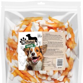 Mr. Pretzel Cubo di pollo morbido – Snack per cani sano premium naturale e senza cereali – Delicati per cani – 500 g