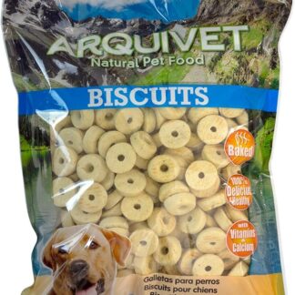 ARQUIVET Biscotti Natural Rings 1 kg - Snack, Prelibatezze, Premi e Caramelle per Cani - Migliori Chuches