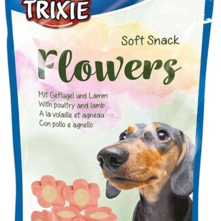 Trixie Snack Soft Snack Flowers, 75 g, Agnello e Pollo, Cane