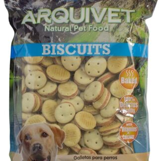 ARQUIVET Biscotti 'Panino Ovale' - 1 kg - Snack e Premi per Cani