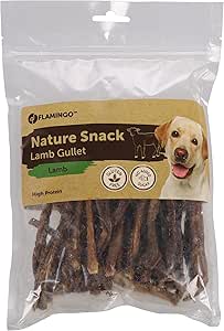 Bastoncini per cani – Esofago di pecora – 200g – senza glutine – naturale e ricco di proteine