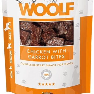 WOOLF Gallina con zanahorias – Snack para perros 100% Natural