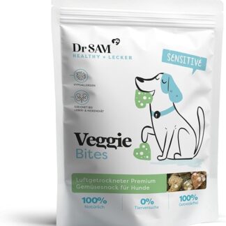 Premium Veggie Bites, 200 g, spuntino vegetale per cani