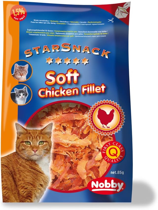 Nobby Star Snack Soft Chicken Fillet, 85 g