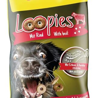 Josera Snack per cani Loopies con manzo, confezione da 1 (1 x 150 g)
