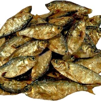 123 Snack di Sardinella Pesce Secco per Cani – (500 g) Snack al Pesce Essiccato 100% Naturale, Monoprodotto per Cani Ricco di Proteine e Omega-3