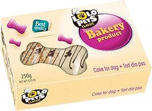 TORTA PER CANI VANIGLIA GR 250
