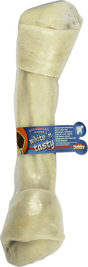 Nobby White-n-Tasty - Osso annodato 38-40 cm, 390 g