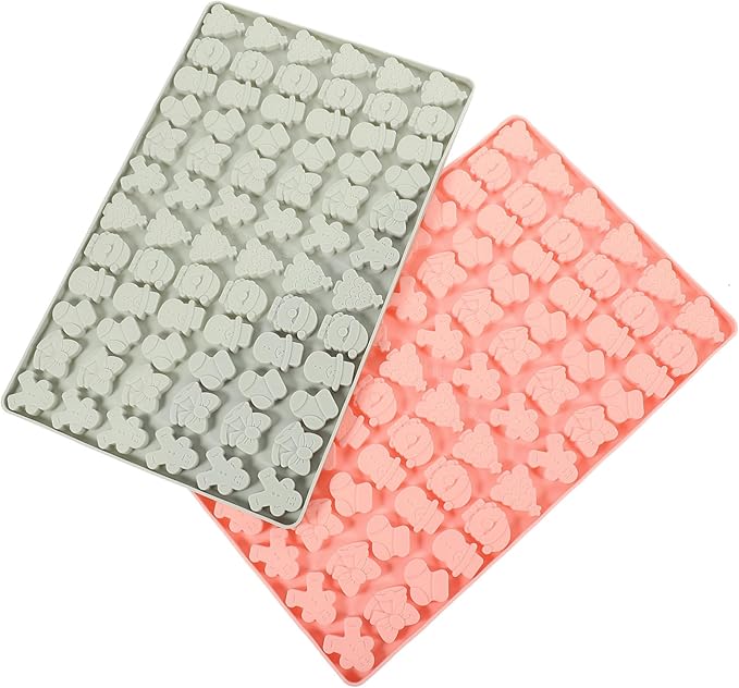 SHOWERORO 2pezzi Titolo Proposto Stampo Silicone Per Biscotti Per Cani Natalizio Resistente Alle Alte Temperature Facile Da Pulire Per Dolci Fatti Casa Caratteristiche Materiale Silicone