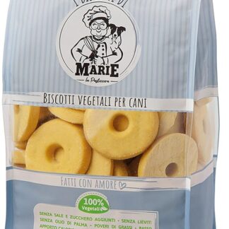 Biscotti vegetali per cani - Macine alla Vaniglia 400 gr