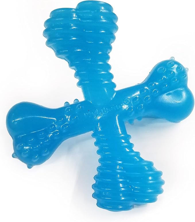 Nylabone Masticabile E Giocattolo Per L'Igiene Dentale Di Cuccioli In Dentizione, Formato A X, Al Sapore Di Manzo, Per Cuccioli Di Cane Fino - 7000g