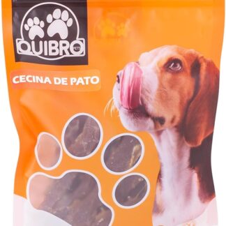Quibropets Cecina d'anatra - Snack e Premi per Cani - Ragazzi per Animali - Ideale per Cane Grande e Medio - 100gr